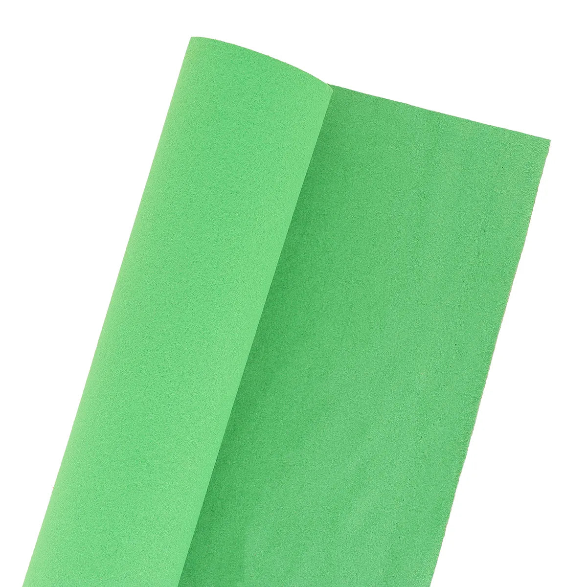 Tissu de microfibre Alcantara pour doublure, tissu vert clair, 0,50x1,45m, idéal pour la doublure et la rénovation.