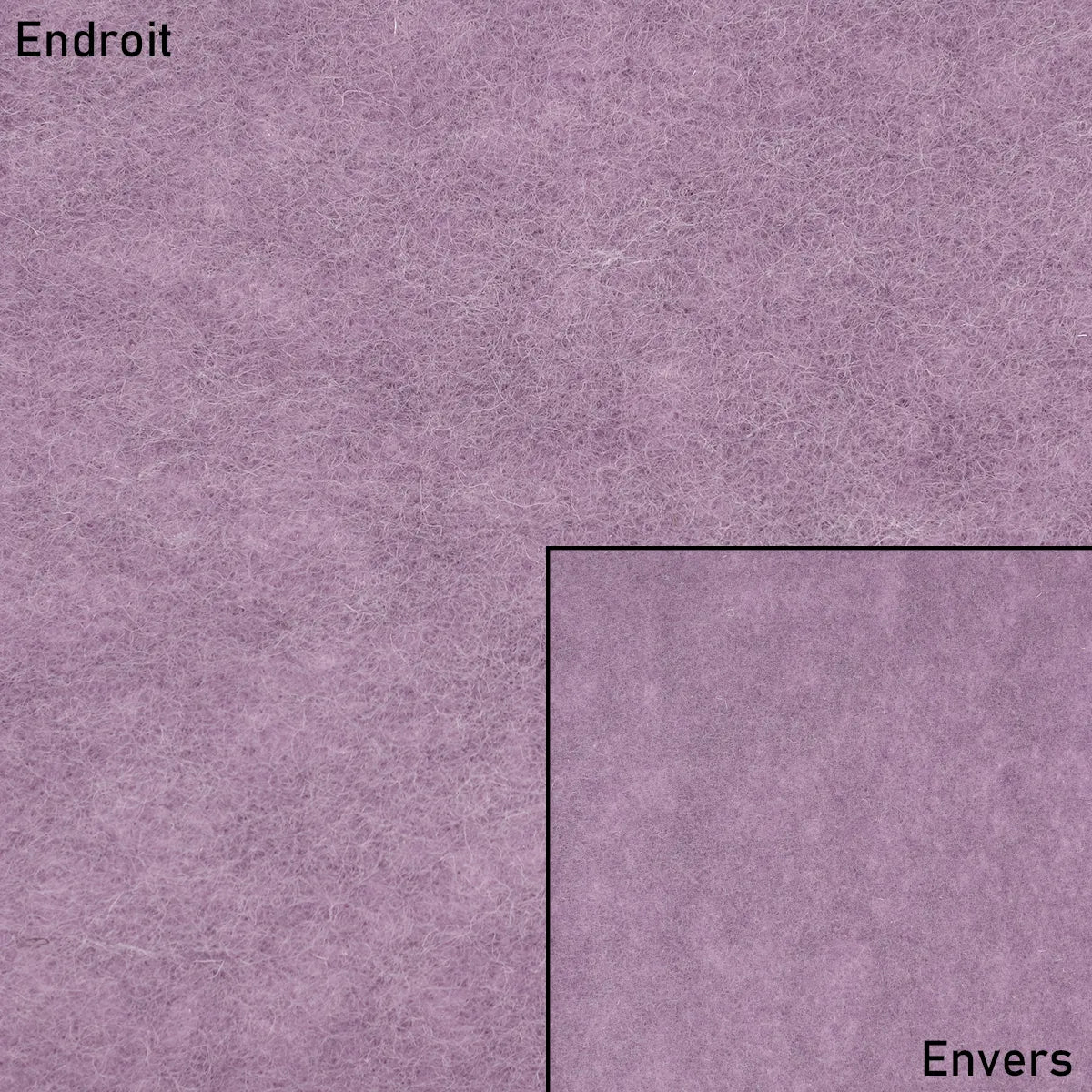 Feutrine violet clair, tissu idéal pour de la doublure