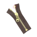 Arrêt haut en laiton pour fermeture éclair