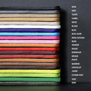 Gamme de couleurs finitions de tranche pour cuir - Deco Cuir