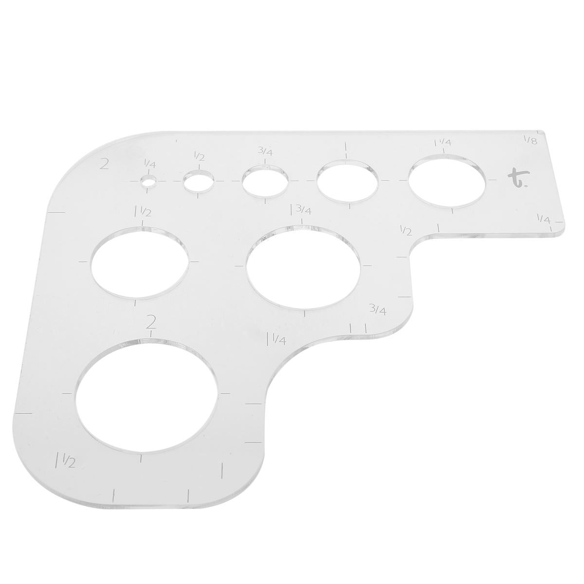 Gabarit COINS et CERCLES - Tandy Leather - Deco Cuir