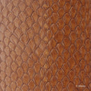 Cuir de saumon aux écailles marron clair
