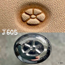 Matoir pour repoussage du cuir - Flower Center J605 - Oka fabriqué au Japon