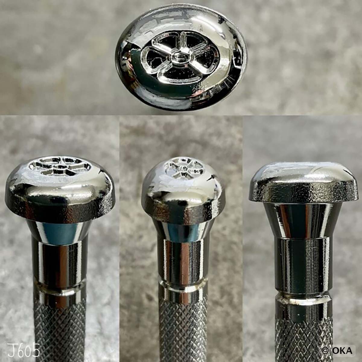 Matoir repoussage du cuir - Pour compositions florales - Oka J605