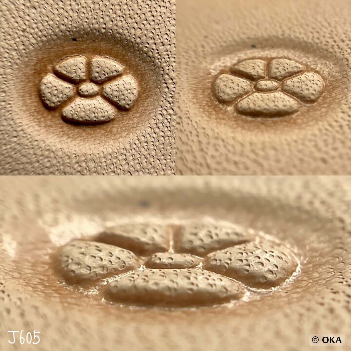 Matoir repoussage du cuir - Flower Center pour compositions florales - Oka J605