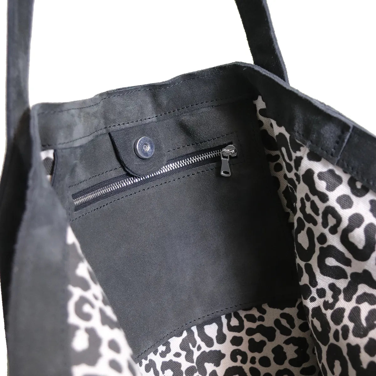 Kit DIY sac cabas en cuir avec pochette intérieure | Deco cuir