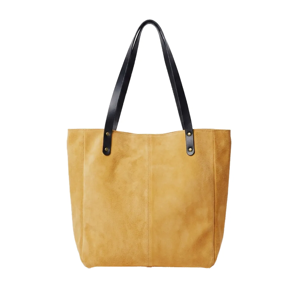 Sac cabas en croûte de cuir à fabriquer soi-même grâce à notre kit complet DIY