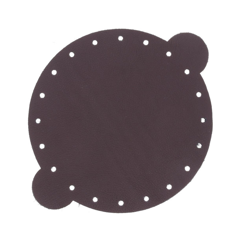 Découpe pour bourse en cuir - BORDEAUX FONCÉ