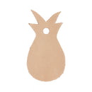 Découpe ANANAS pour porte clés en cuir naturel à personnaliser - Deco Cuir