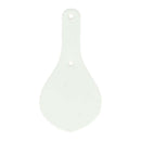 Découpe BLASON pour porte clés en cuir teinté à riveter