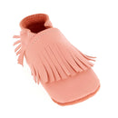 Kit DIY Chaussons en cuir pour bébé avec Franges