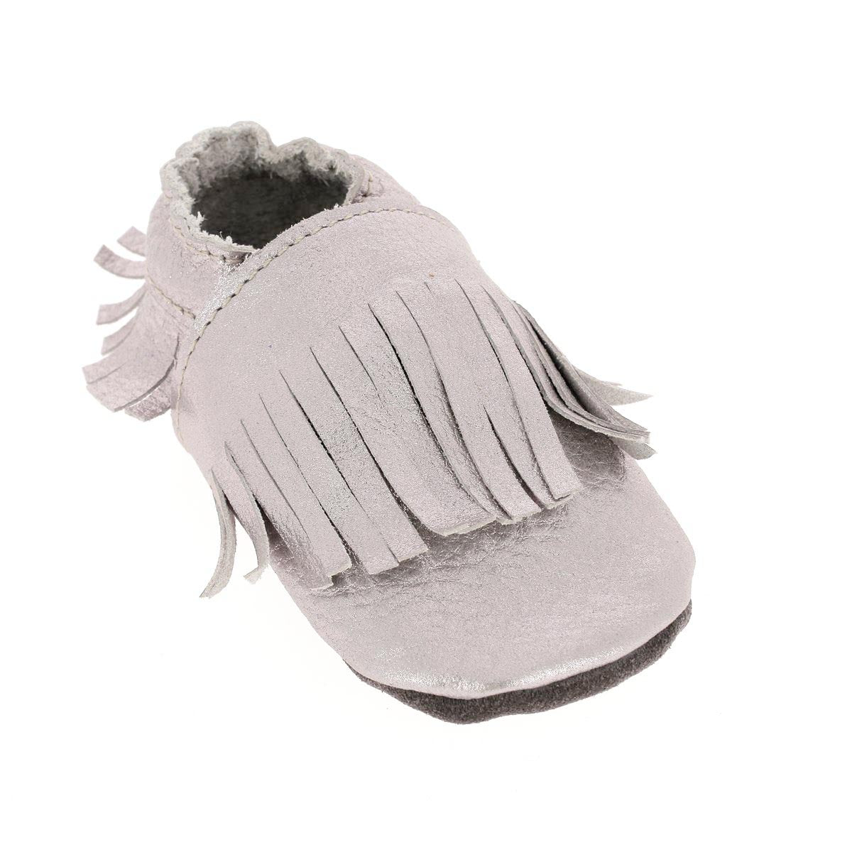 Kit DIY Chaussons en cuir pour bébé avec Franges