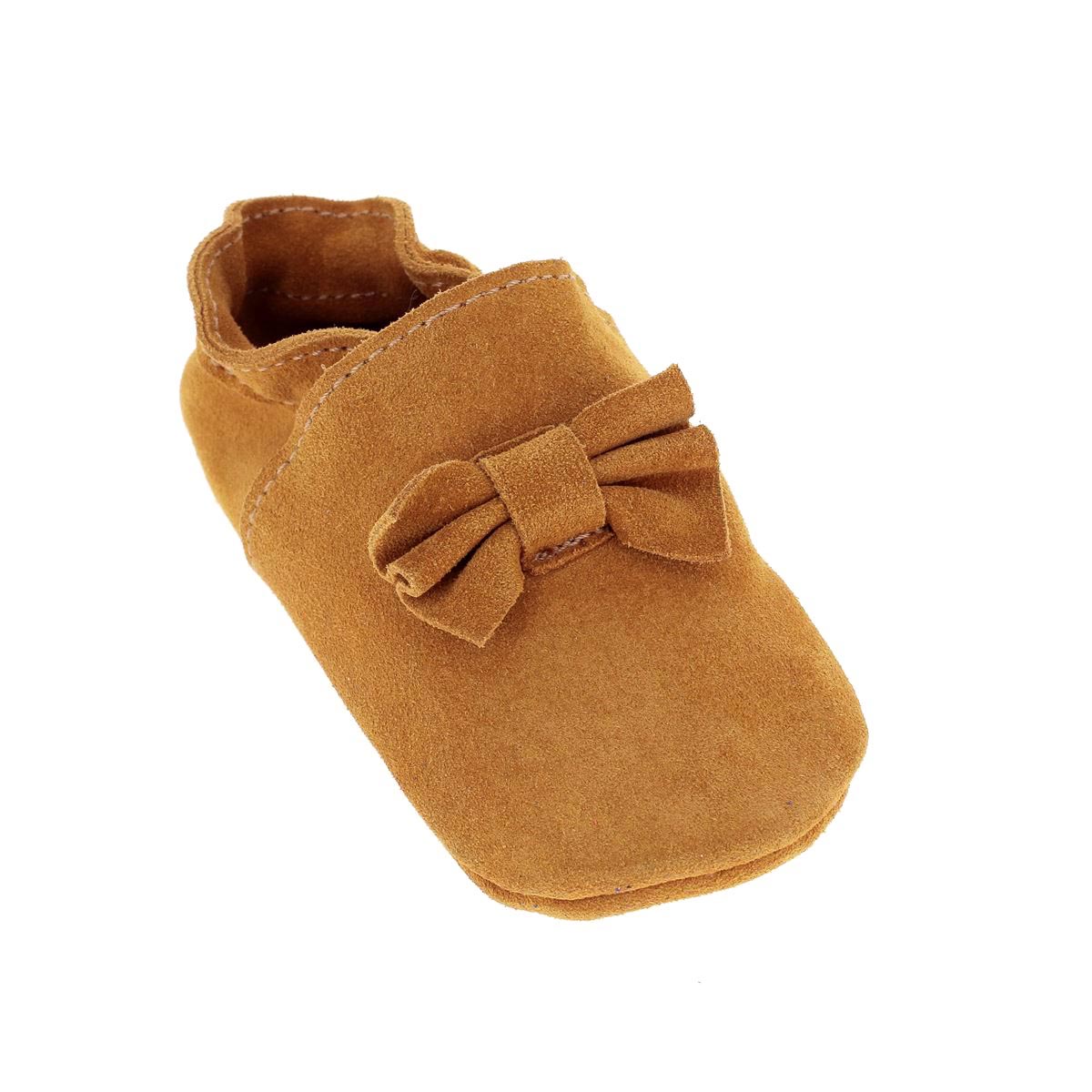 Kit DIY Chaussons en cuir pour bébé avec Noeud
