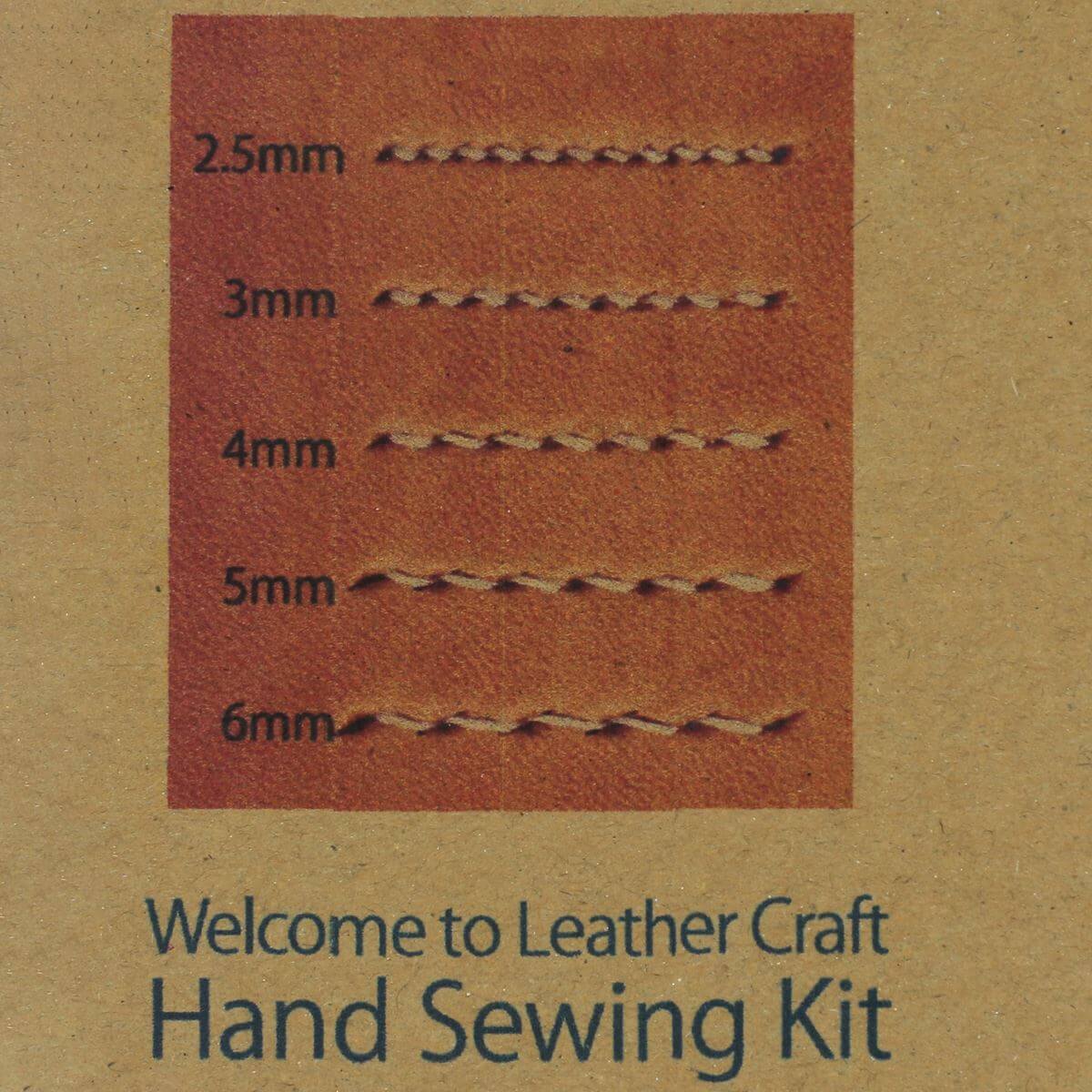 Tool kit for hand sewing leather - Oka | Leather Deco