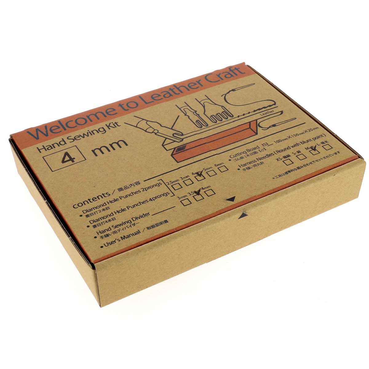 Tool kit for hand sewing leather - Oka | Leather Deco