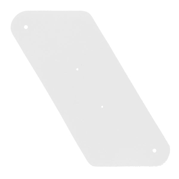 Découpe Grand porte-monnaie triangle en cuir - BLANC - Deco Cuir