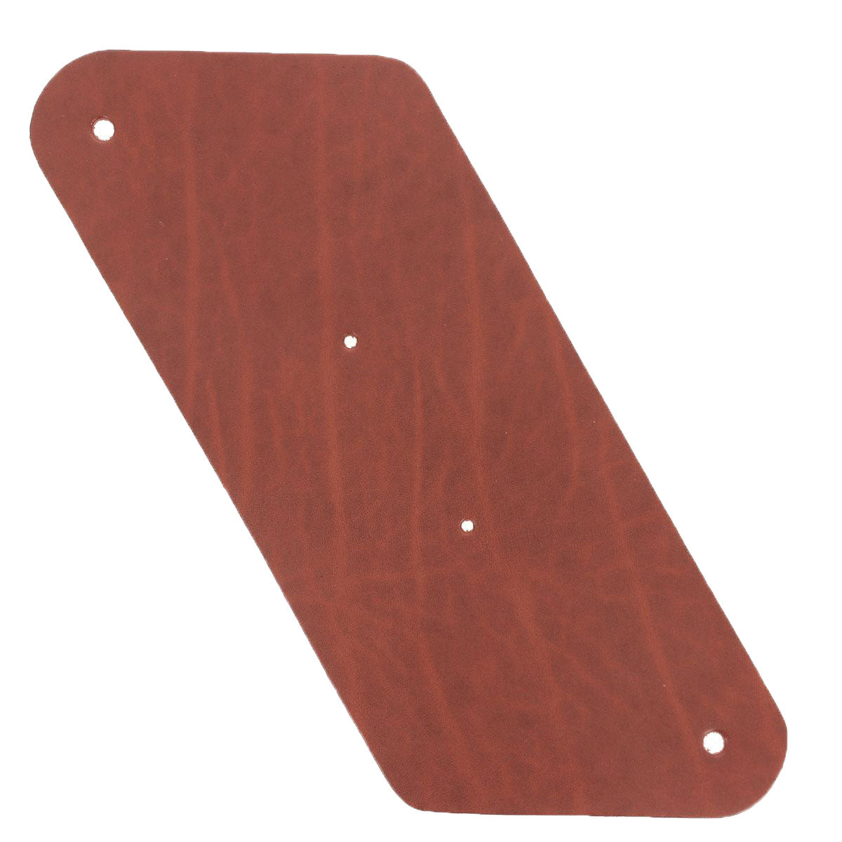 Découpe Grand porte-monnaie triangle en cuir SAUVAGE - COGNAC