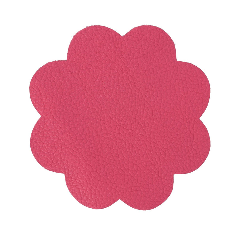 FLOWERS leather cutout with 8 petals