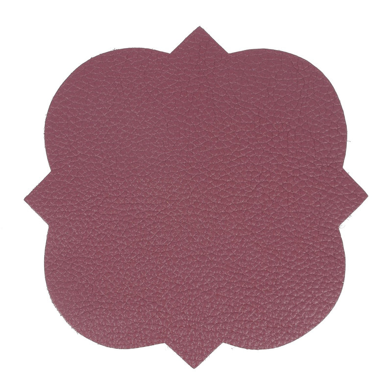 ROUND SQUARE leather cutout