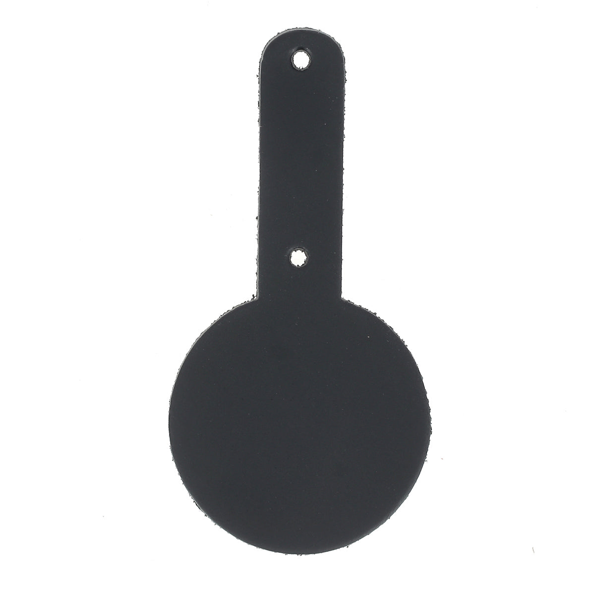 Découpe MÉDAILLE pour porte clés en cuir teinté à riveter