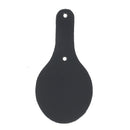 Découpe OVALE pour porte clés en cuir teinté à riveter