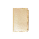 Porte cartes en cuir doré - Kit complet DIY