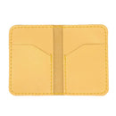 KitenCuir Porte Cartes double OR - Fil Or