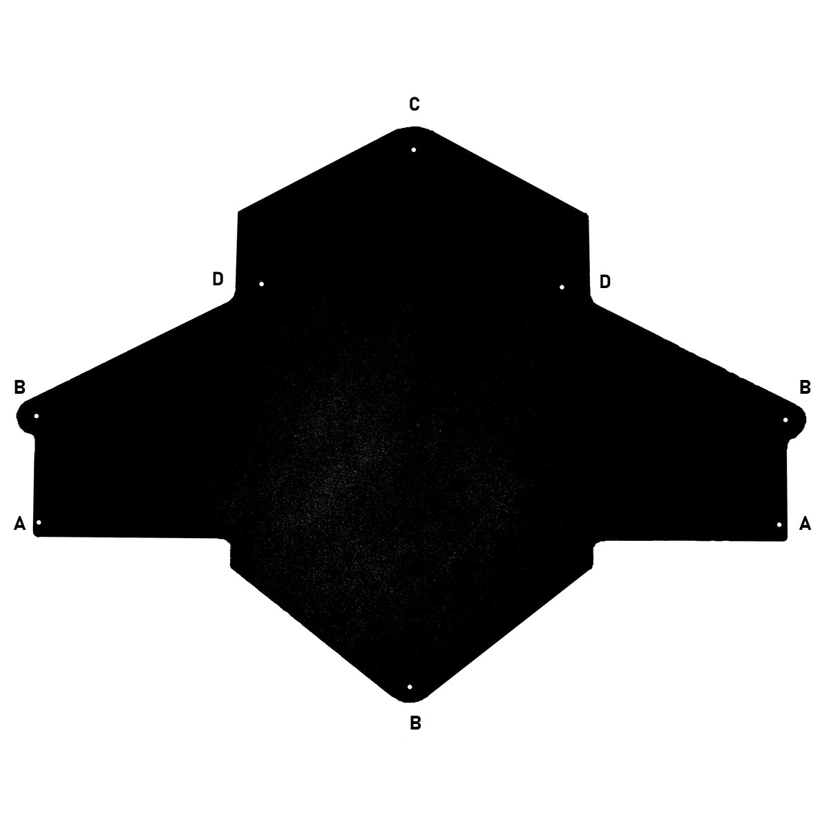 Kit DIY - Pochette ENVELOPPE en cuir avec accessoires - Deco Cuir