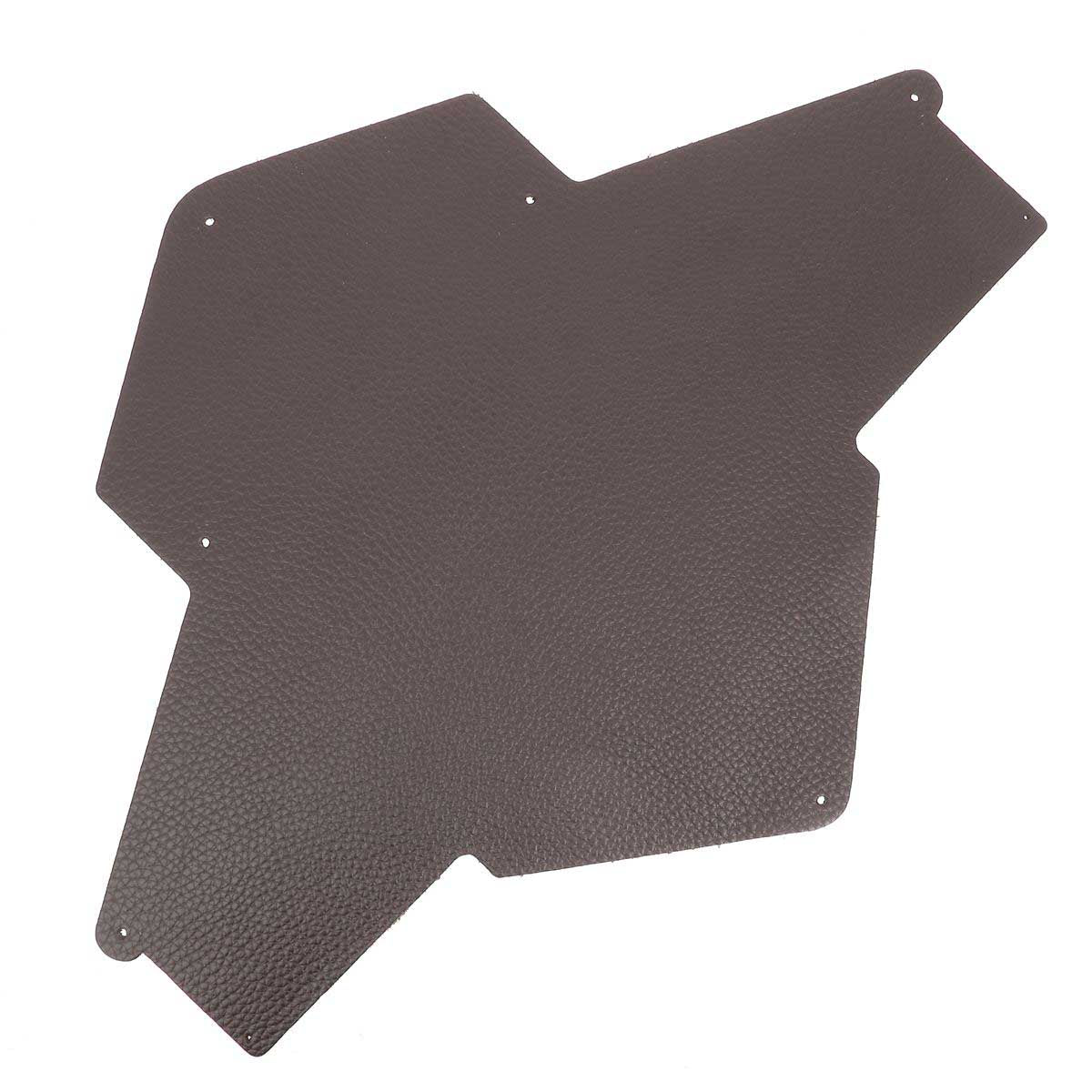 Pochette ENVELOPPE en cuir CHOCOLAT à personnaliser