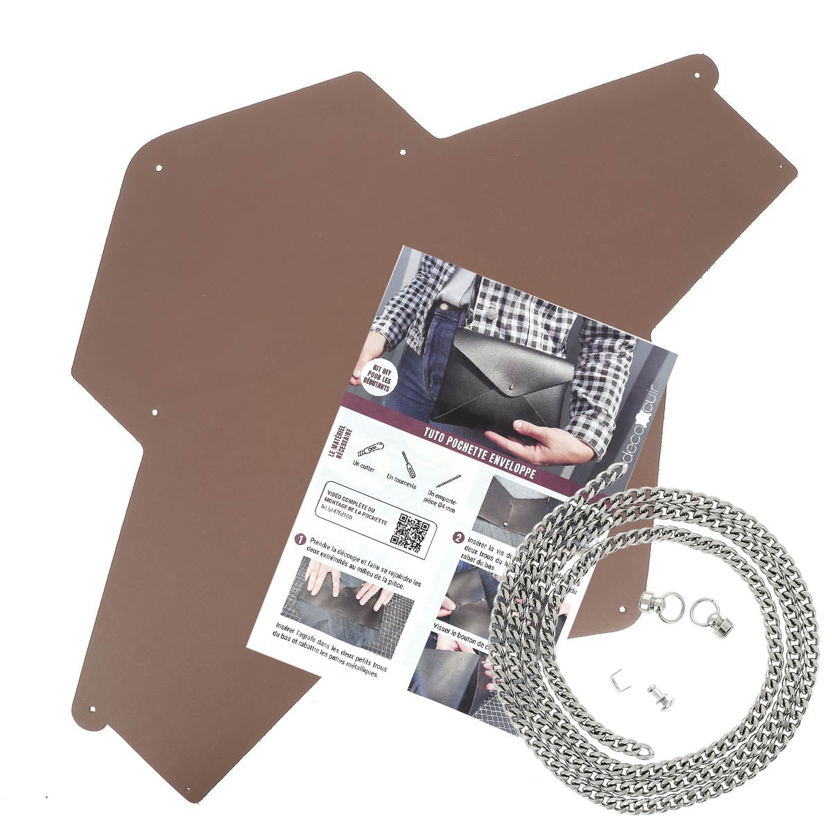 Pochette Simili Cuir Pochette Diy Couture Pochette Couture Diy Kit