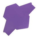 Pochette ENVELOPPE en cuir VIOLET à personnaliser