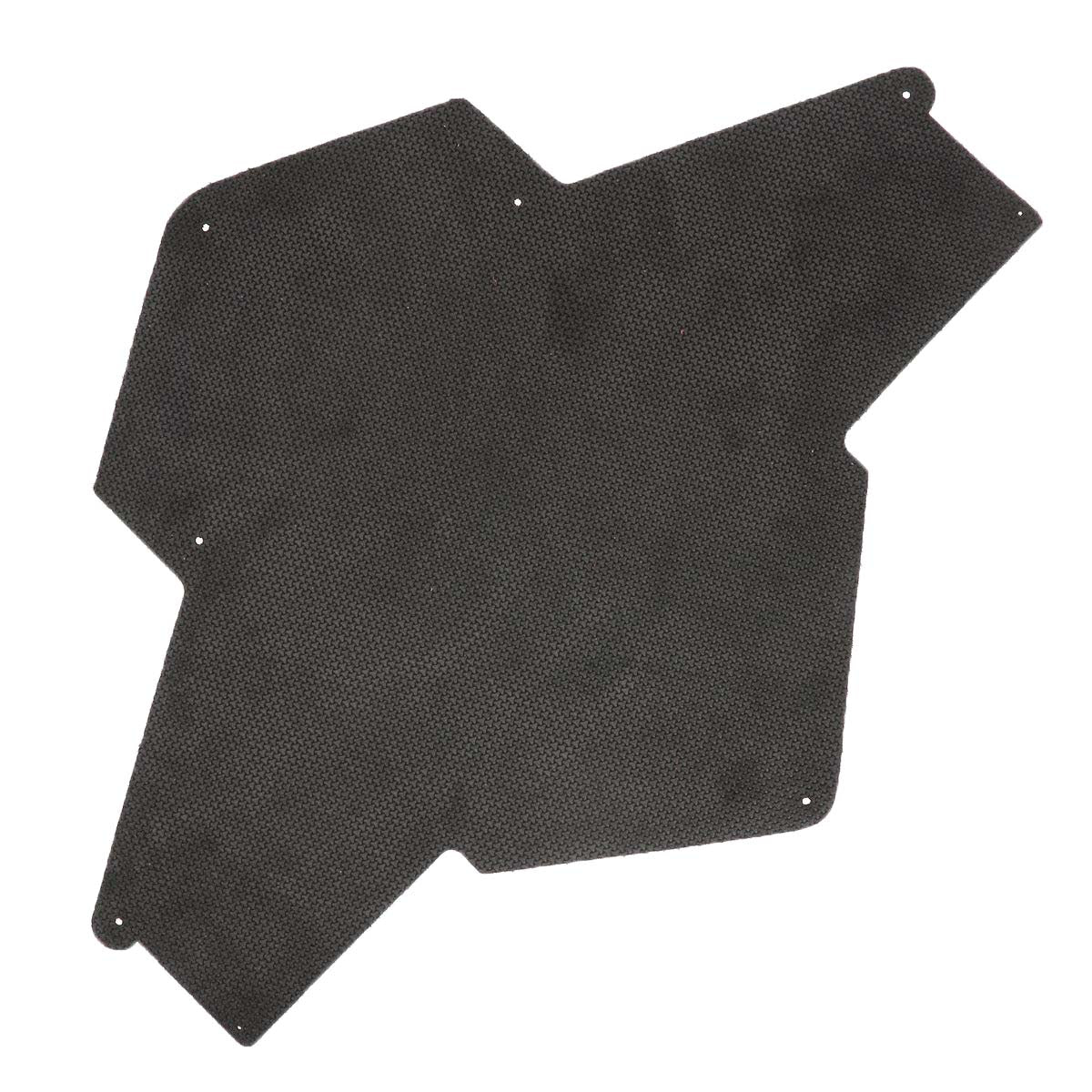 Pochette ENVELOPPE en croûte de cuir structuré GRIS à personnaliser