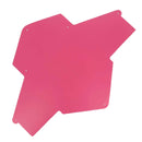 Pochette ENVELOPPE en cuir ROSE FRAMBOISE à personnaliser