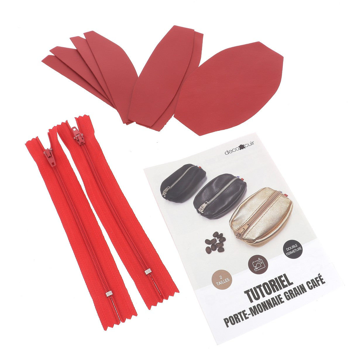 Kit Petit Porte monnaie Grain de café KA127