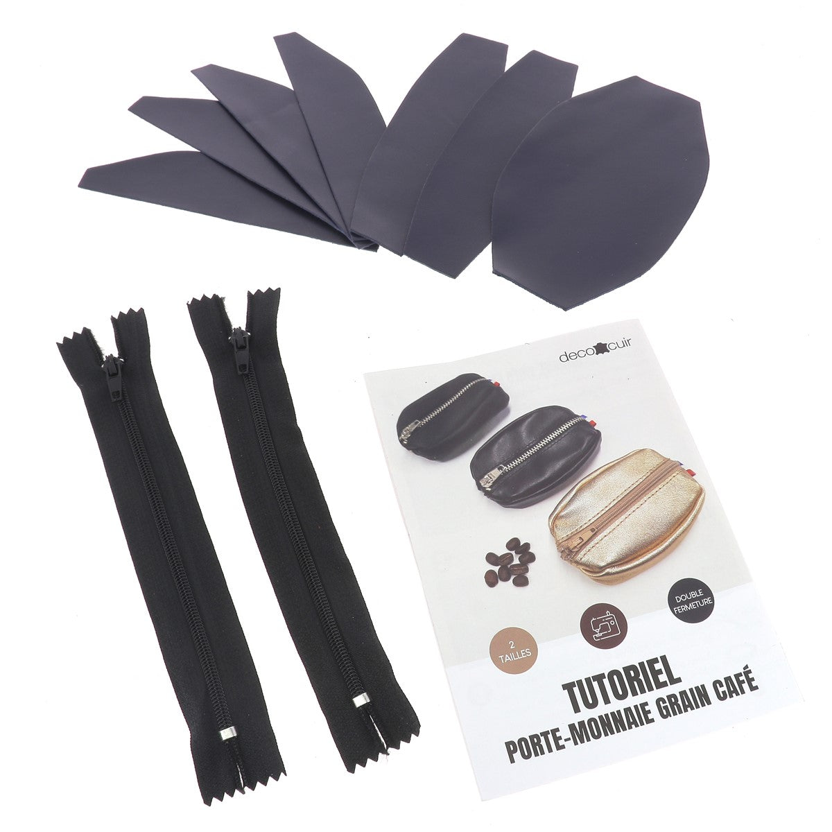 Kit Petit Porte monnaie Grain de café KA127