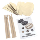 Kit Grand Porte-monnaie Grain de café - Deco Cuir