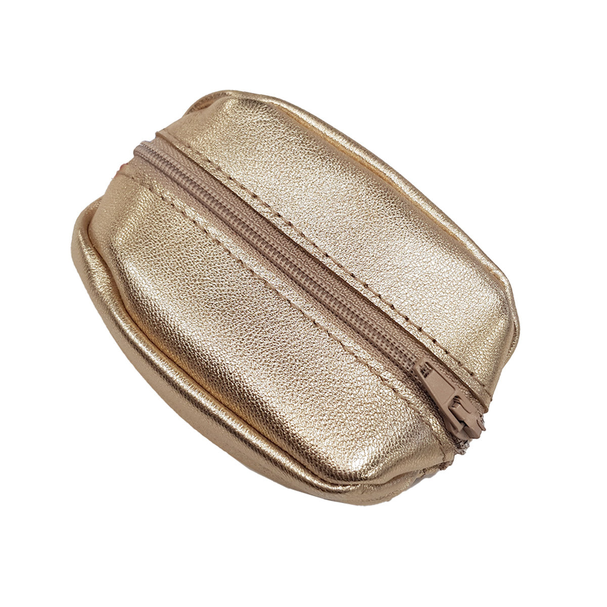 porte-monnaie grain café or