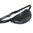 banane en cuir noire