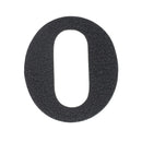 Découpe de lettre de l'Alphabet autocollante en cuir - NOIR J99 - Deco Cuir