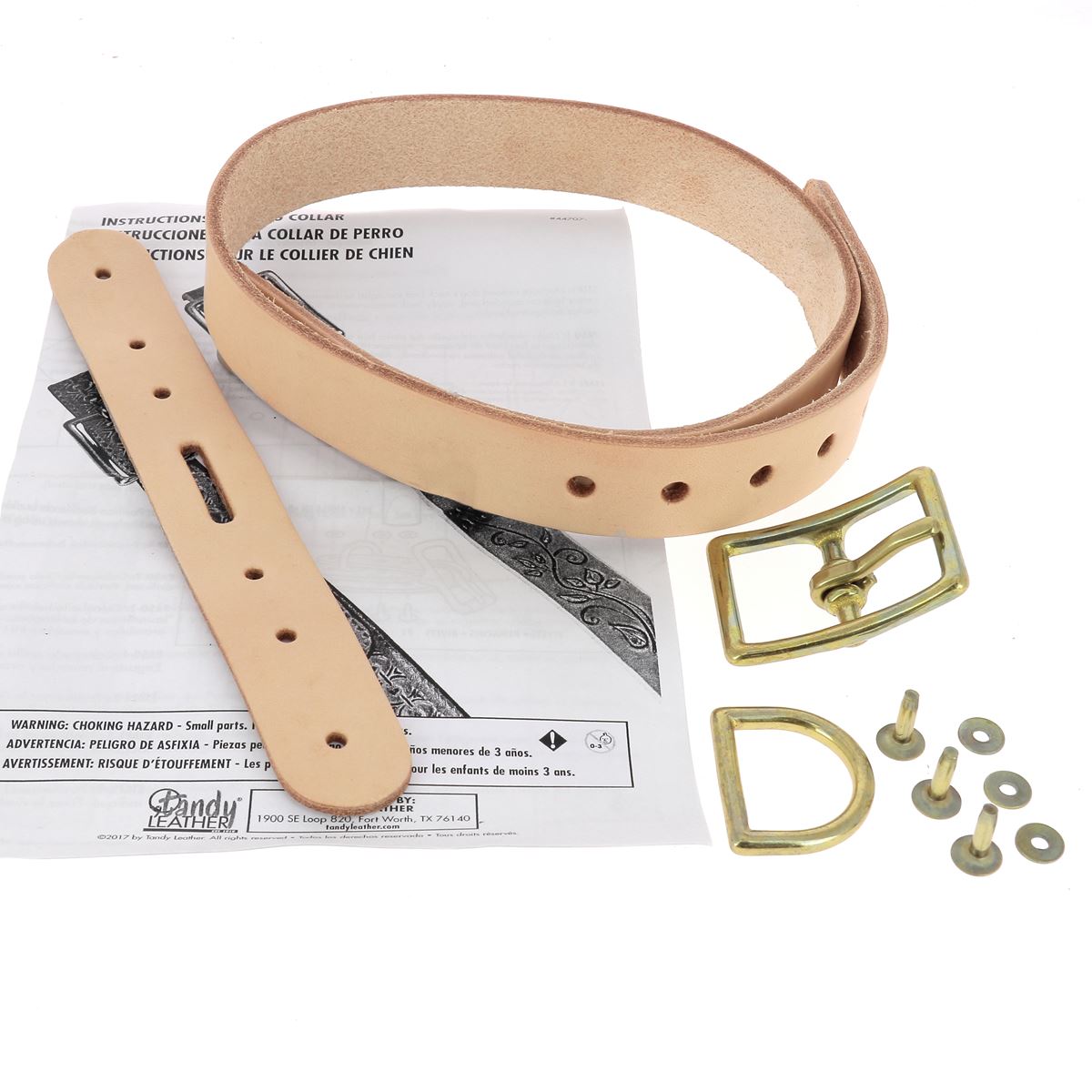 Kit DIY collier pour chien à monter et customiser soi-même