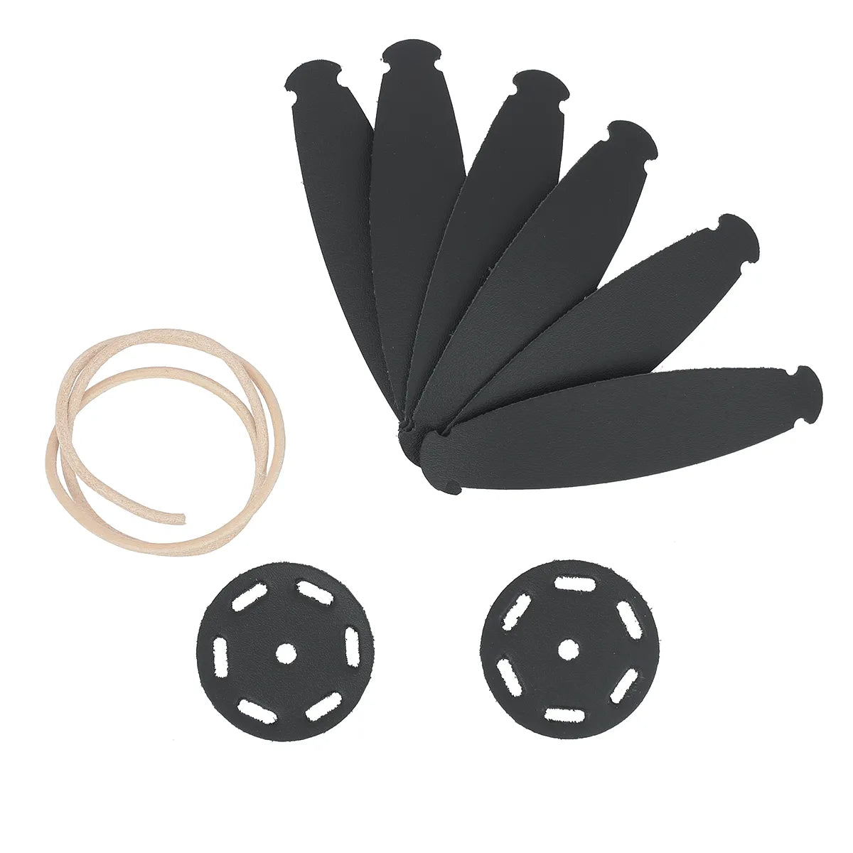 Kit complet pour création de boule de Noël noire