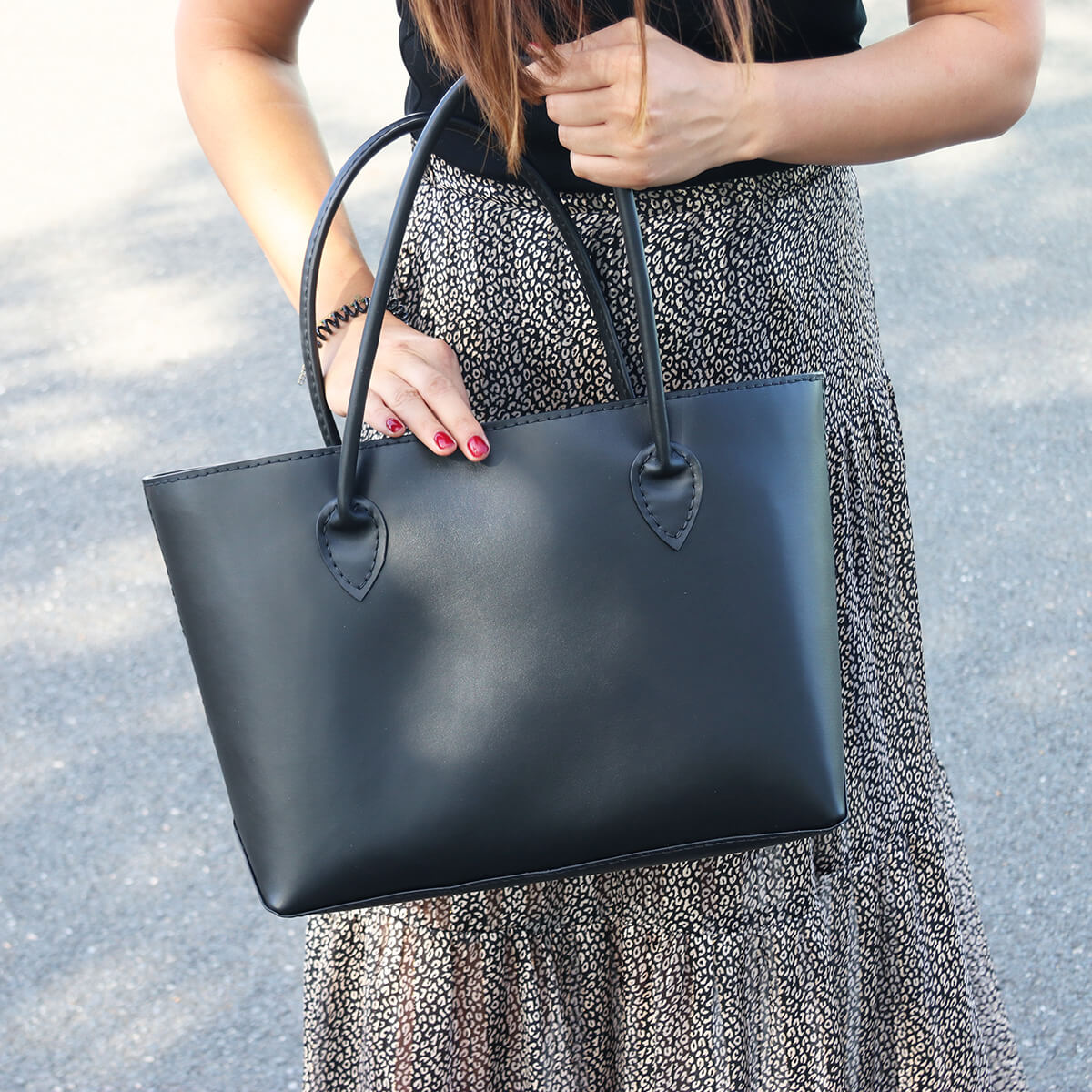 Patron Sac en cuir à coudre à la main - Deco Cuir