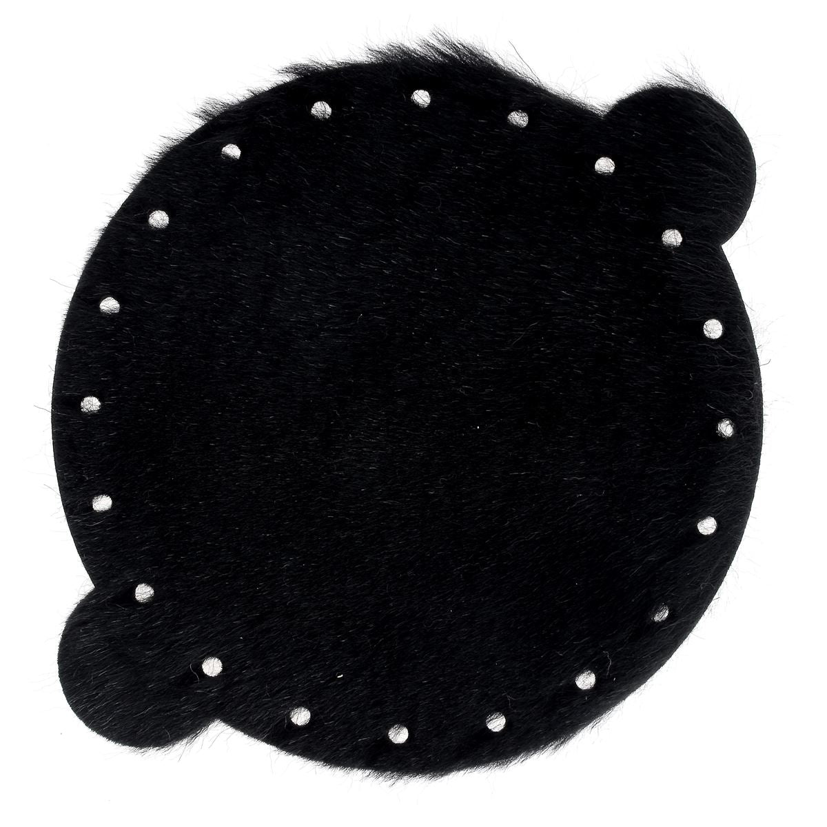 Découpe pour bourse en cuir lainé - Diamètre 20cm