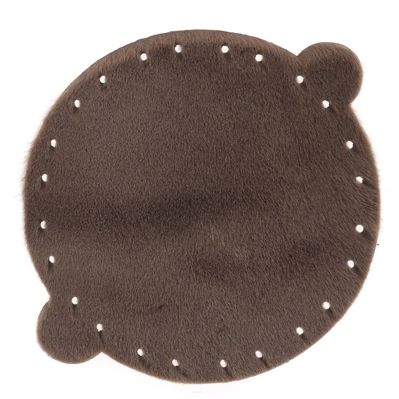 Cutout for woolen leather purse - Diameter 14.5cm
