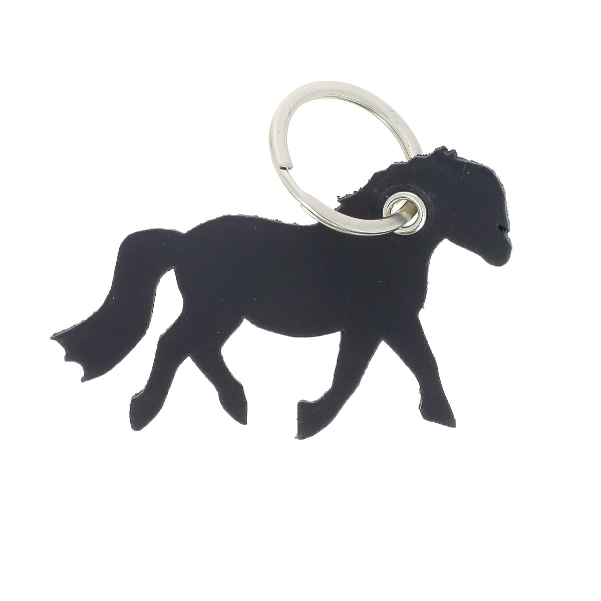 porte clés en cuir motif poneyDécoupe PONEY pour porte-clés en cuir