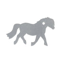 porte clés en cuir motif poneyDécoupe PONEY pour porte-clés en cuir