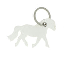 porte clés en cuir motif poneyDécoupe PONEY pour porte-clés en cuir