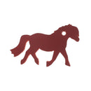 porte clés en cuir motif poneyDécoupe PONEY pour porte-clés en cuir