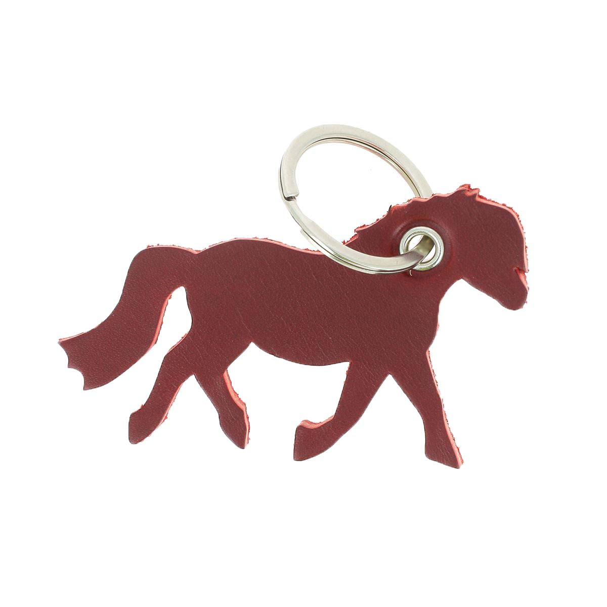 porte clés en cuir motif poneyDécoupe PONEY pour porte-clés en cuir