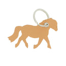 Lot de découpes PONEY pour porte-clés en cuir - INCA, GRIS & NOIR